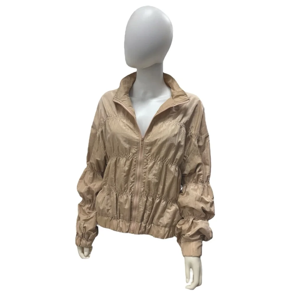 Missguided Tan Jacket Women's Size 6
